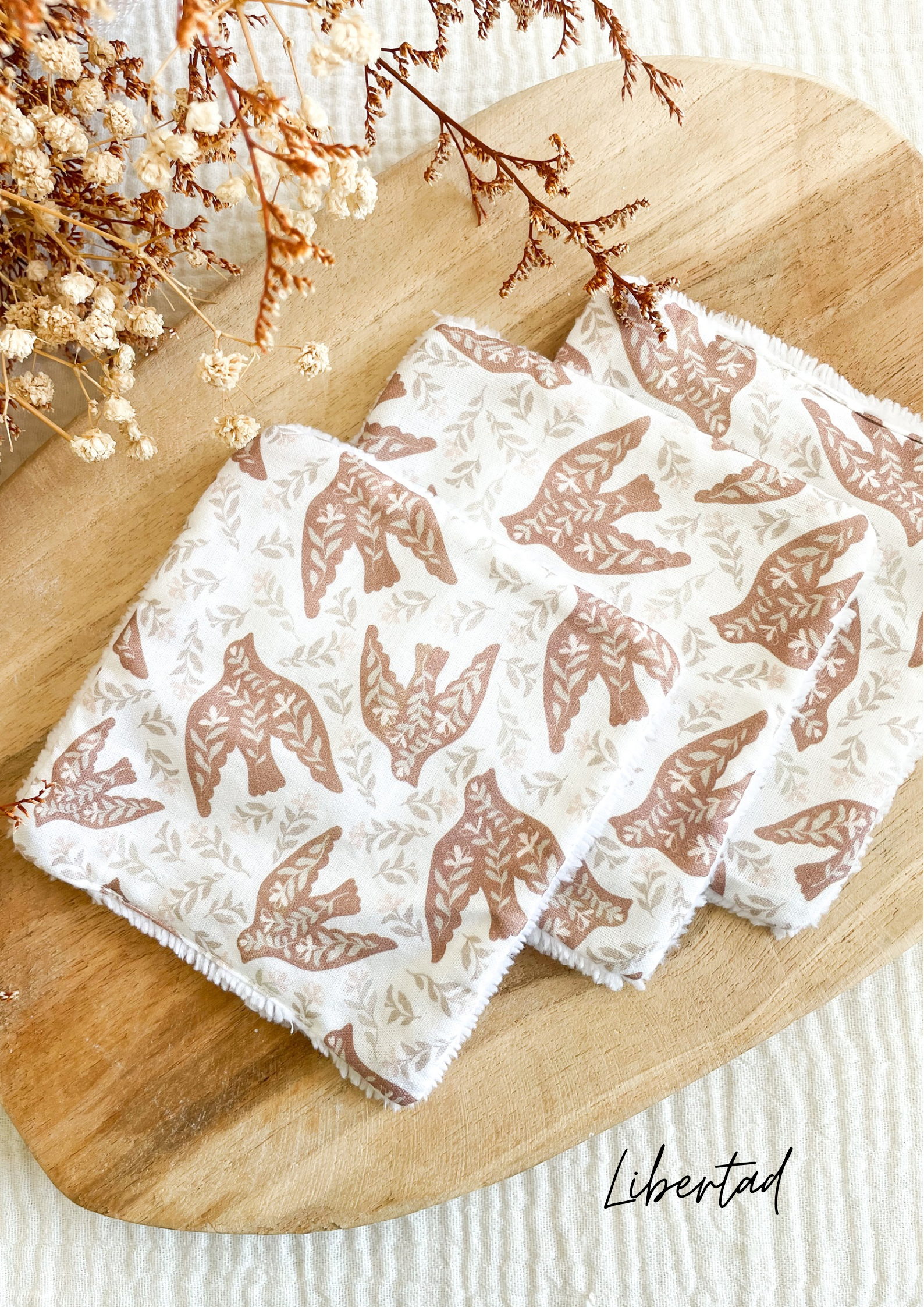 Coton lavable en éponge bambou