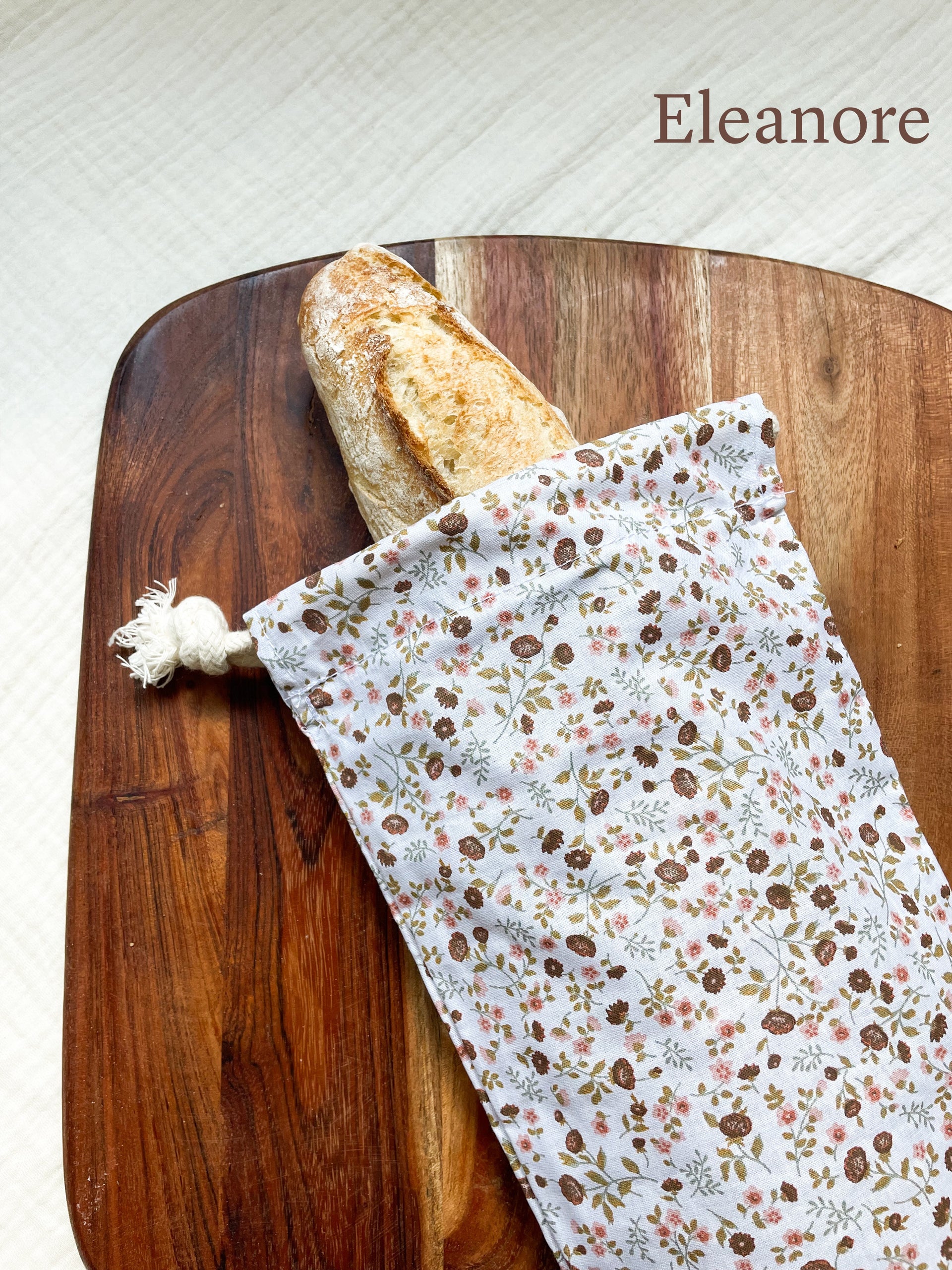 Sac à baguette réutilisable Les cotons de Romane – Les cotons de