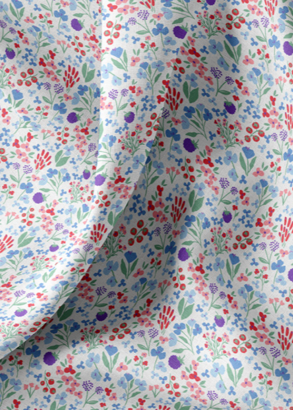 Coton imprimé Berries