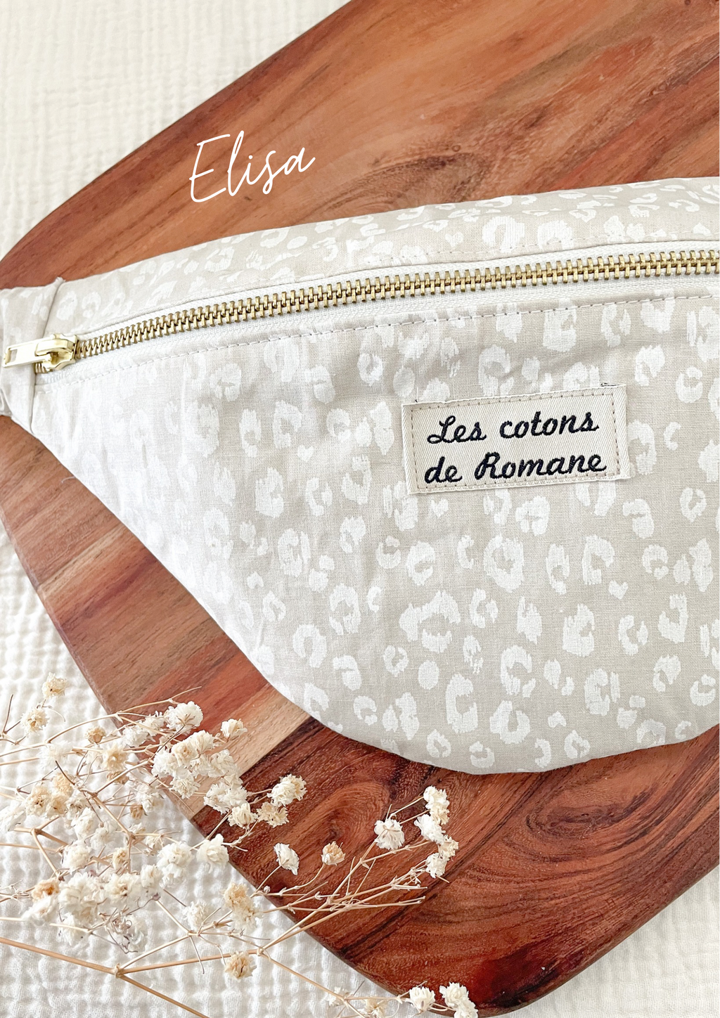 Sac banane - Les cotons de Romane