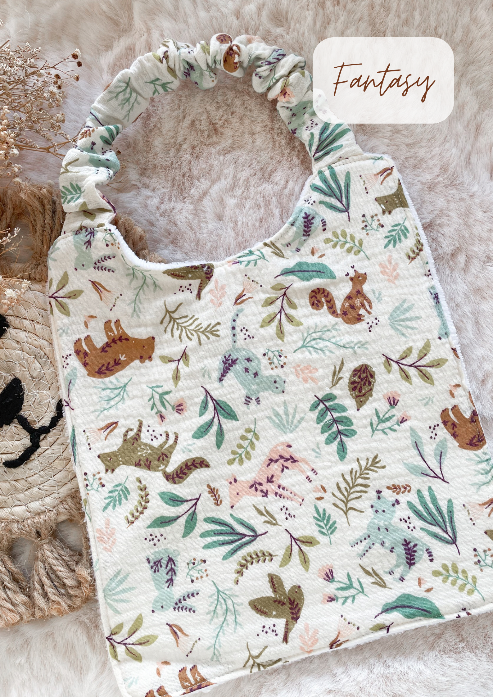 Large bib (2-8 years) / canteen napkin