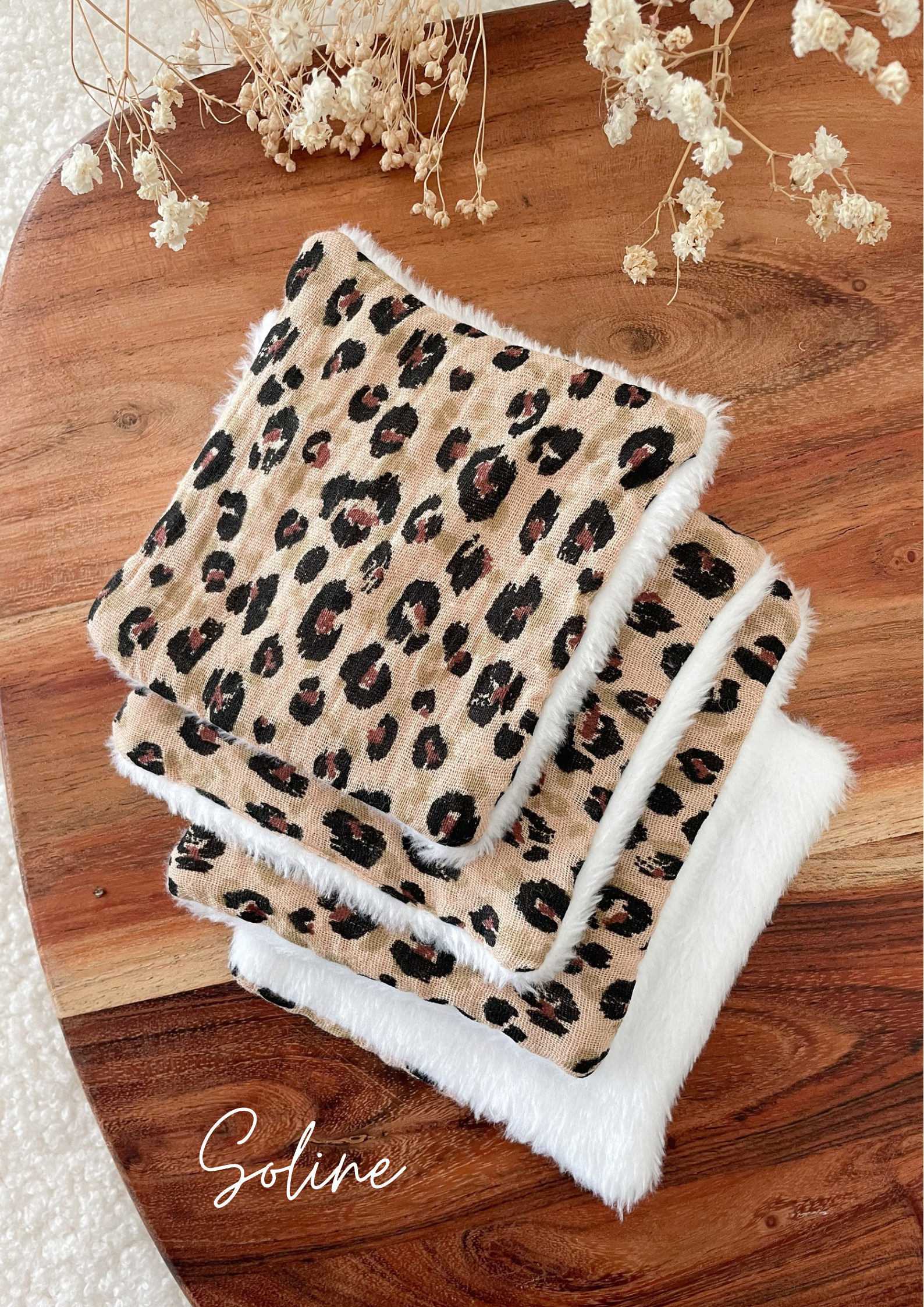 Coton lavable en tissu doudou