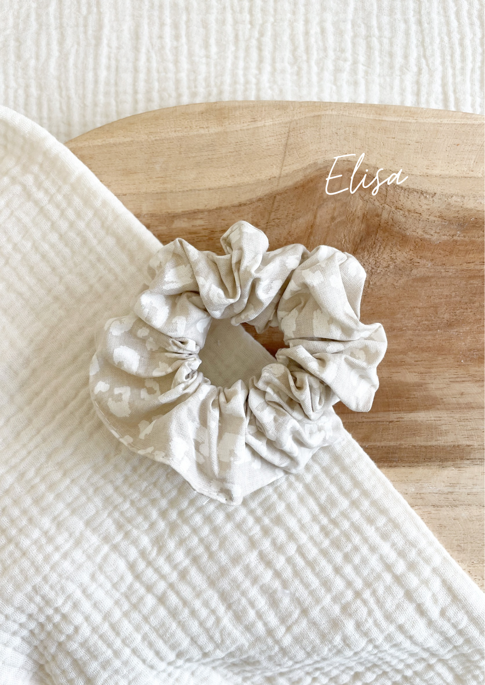 Chouchou coton imprimé