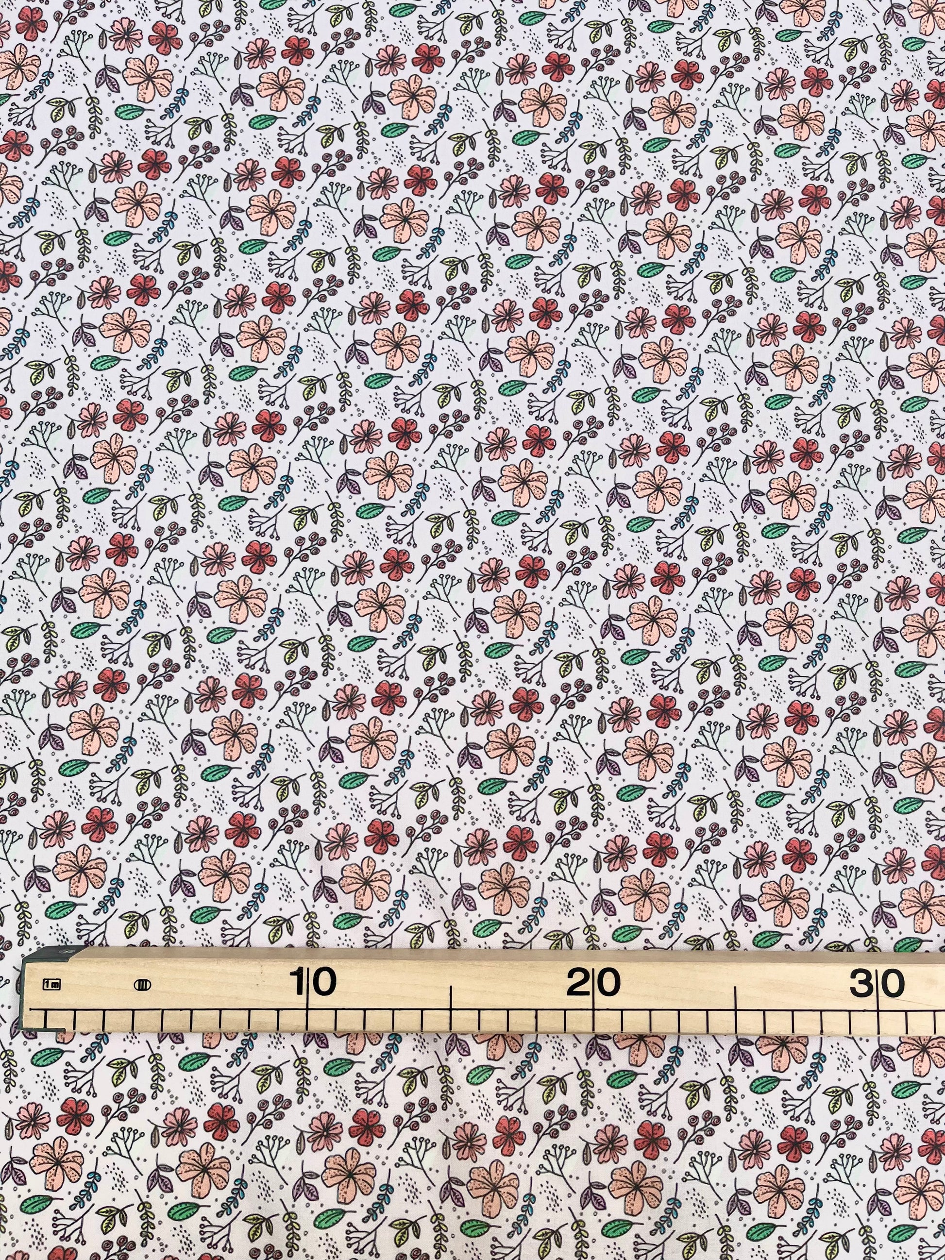 Coton imprimé Floria