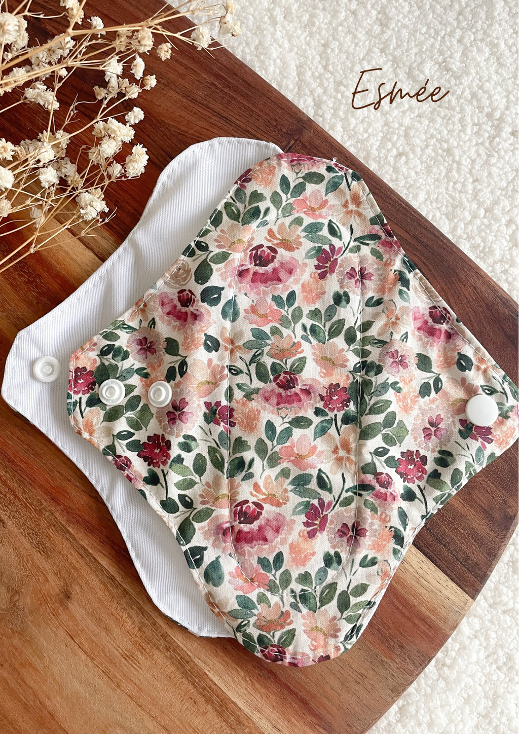 Waschbare Damenbinde für mittleren Durchfluss