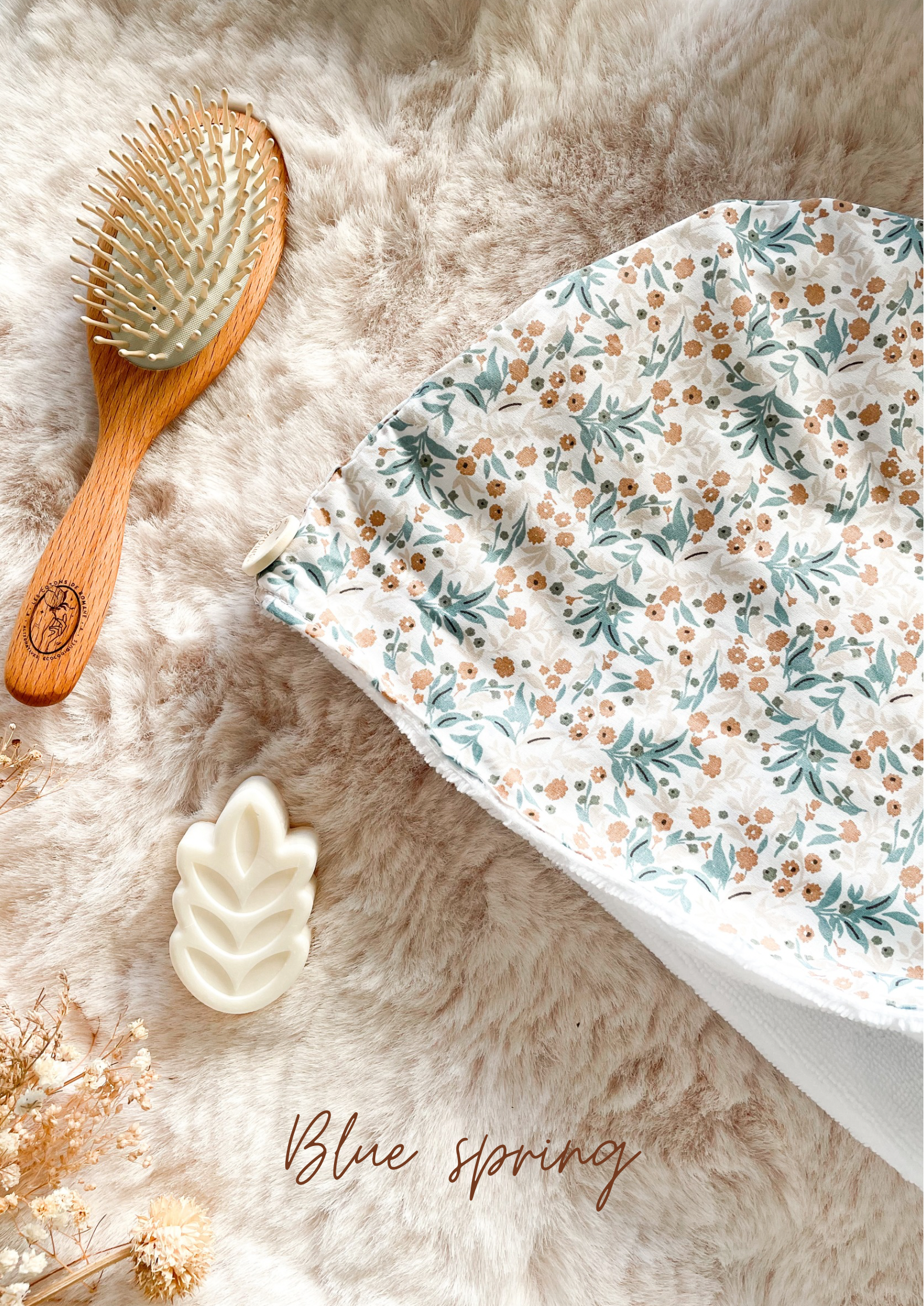 Serviette / turban pour cheveux