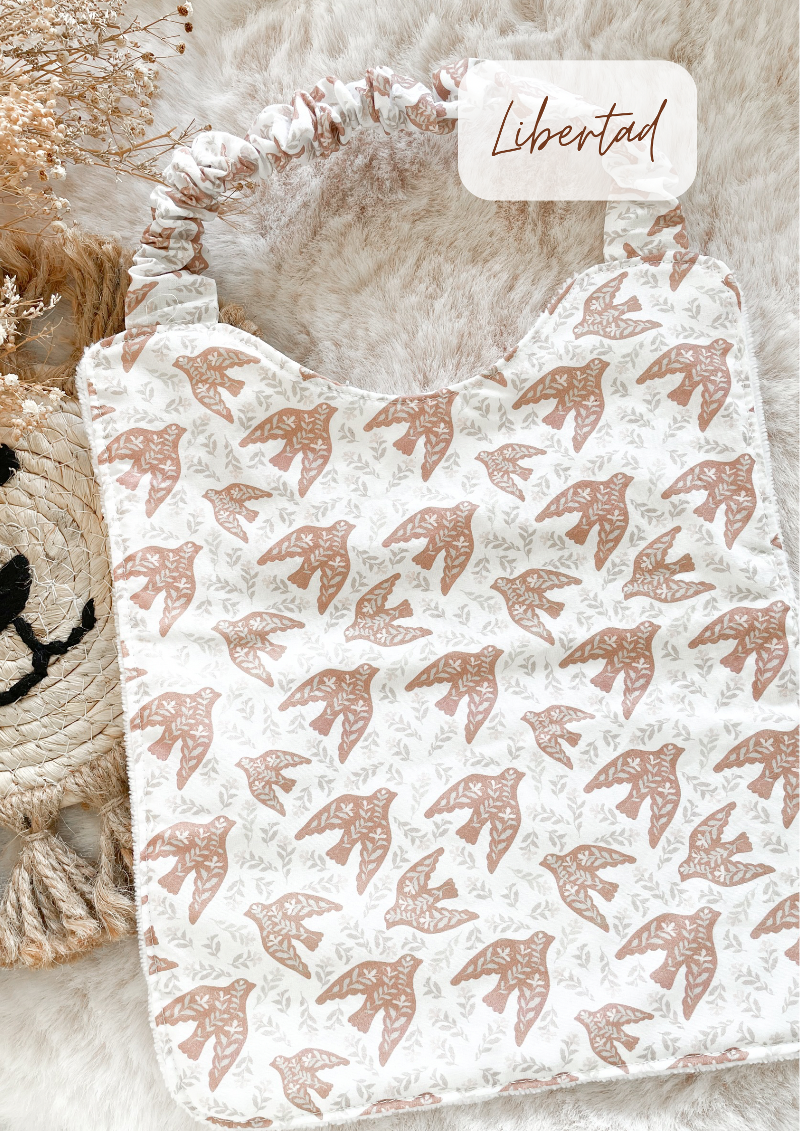 Large bib (2-8 years) / canteen napkin