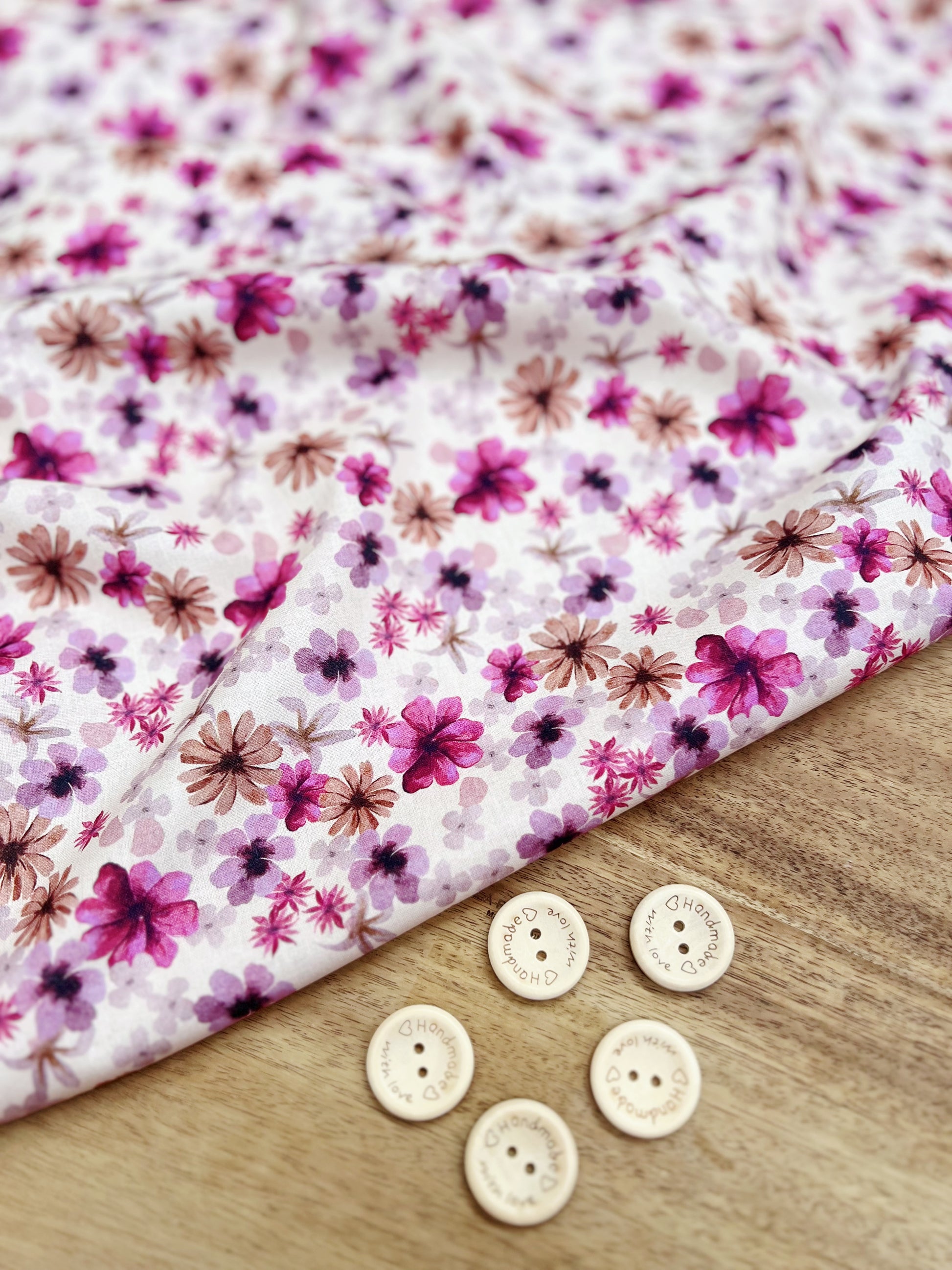 Ester bedruckte Baumwolle