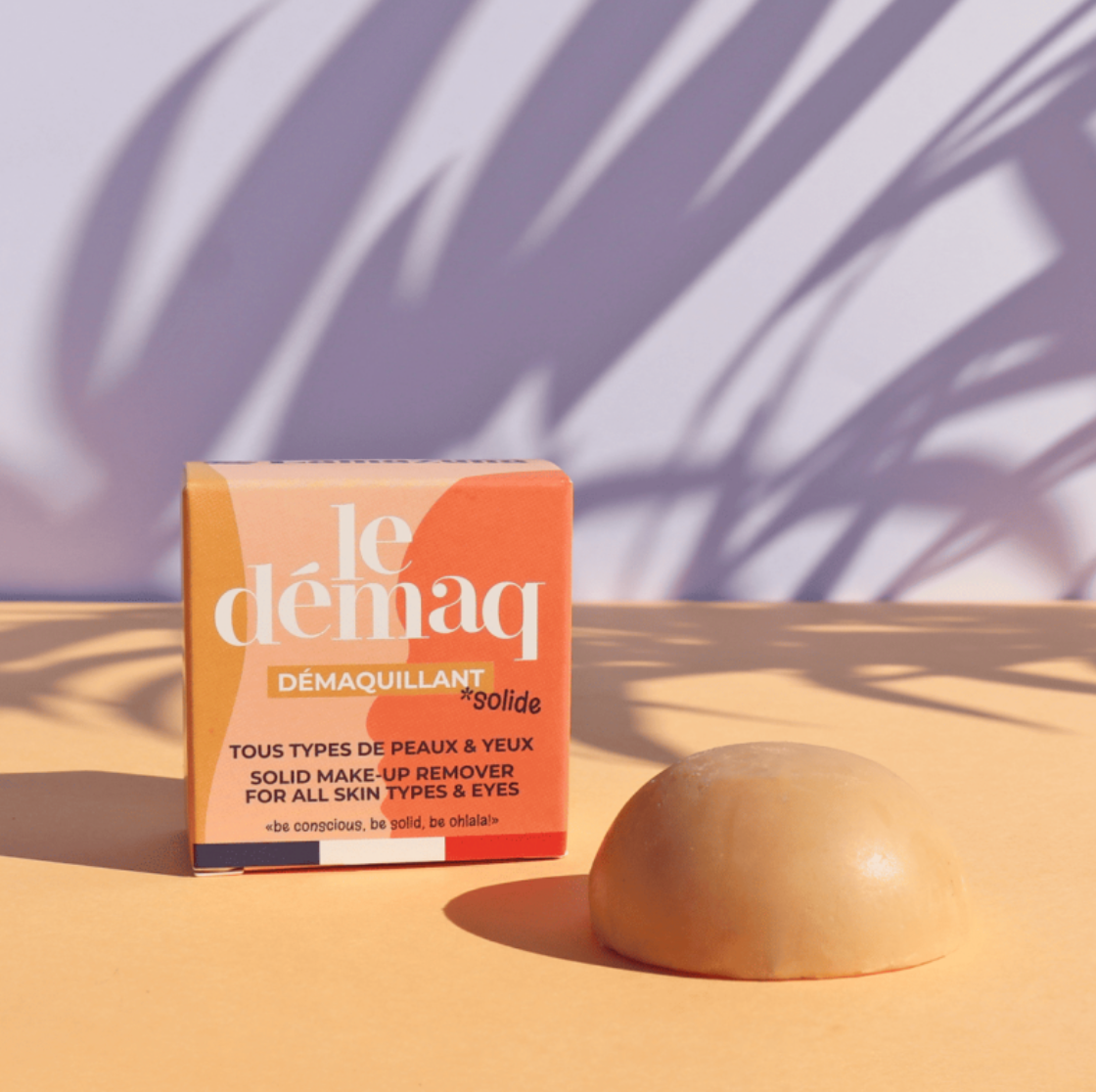 Démaquillant solide visage et yeux - Lamazuna