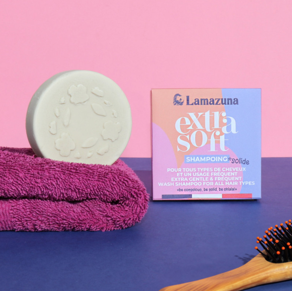 Shampoing solide pour le quotidien Extra Soft - Lamazuna