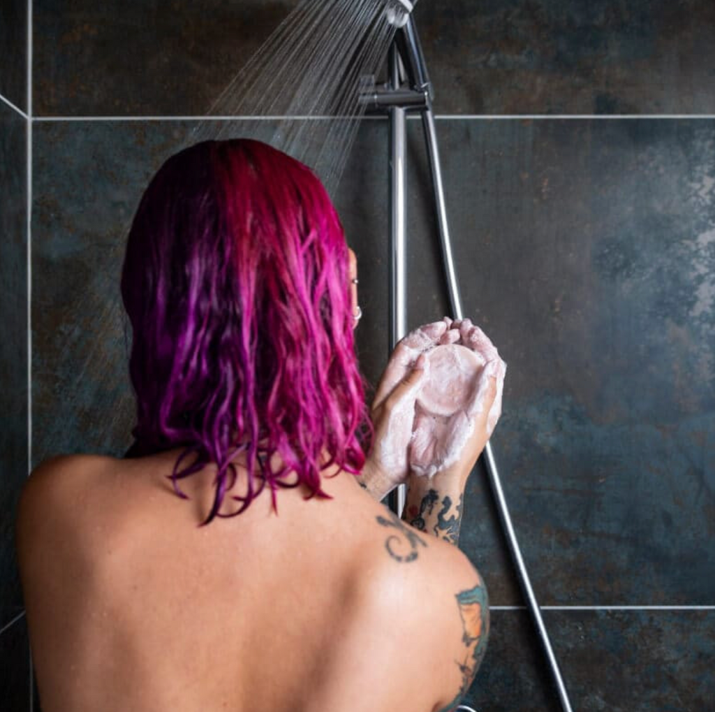 Shampoing solide couleur Color block - Lamazuna