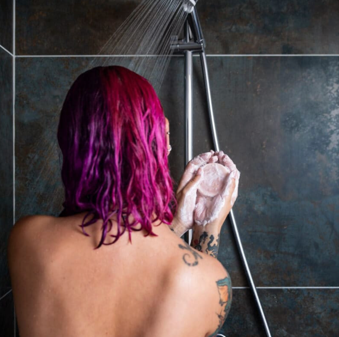 Shampoing solide couleur Color block - Lamazuna