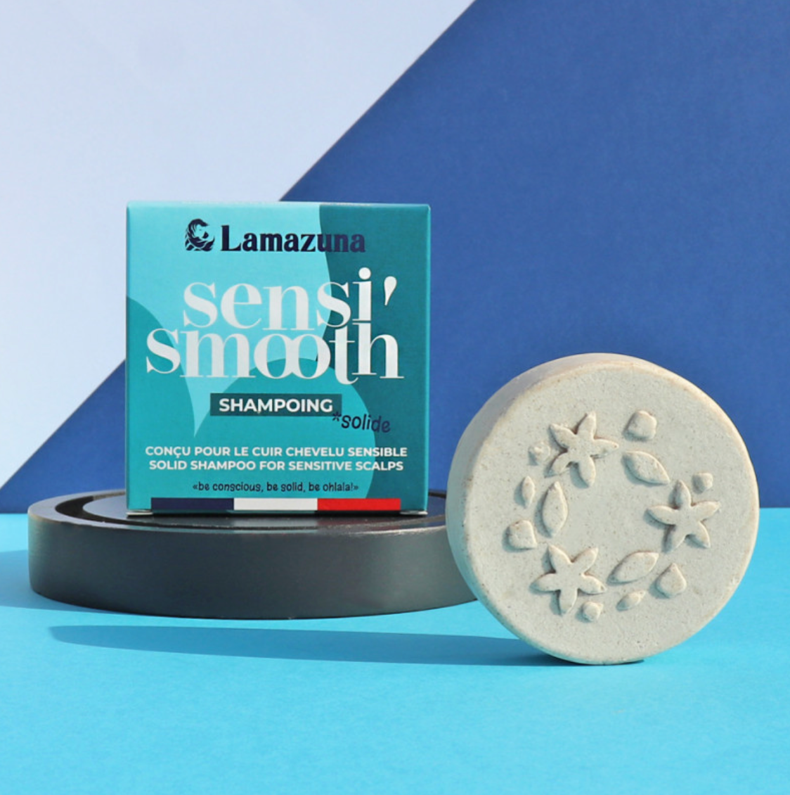 Shampoing solide apaisant Sensi'Smooth - Lamazuna