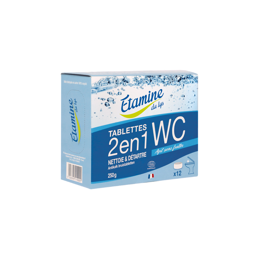 Tablettes WC 2-en-1 - Etamine du Lys