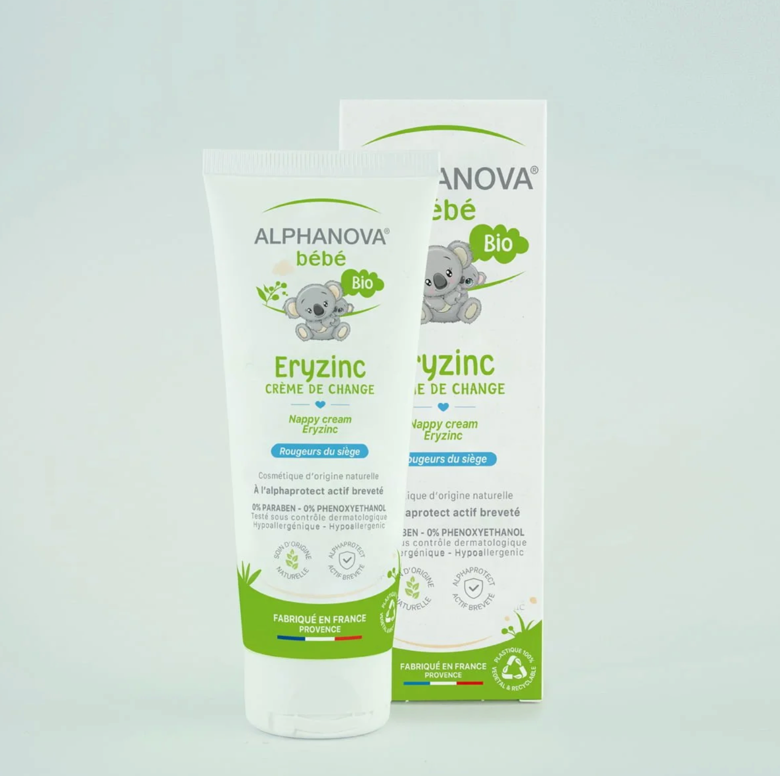 Crème de change ERYZINC® bio pour bébé - Alphanova