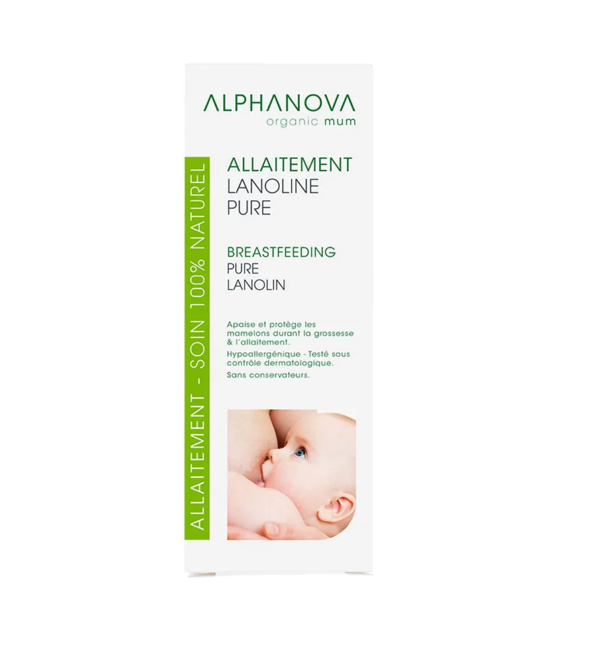 Soin allaitement Lanoline pure 100% naturelle - Alphanova