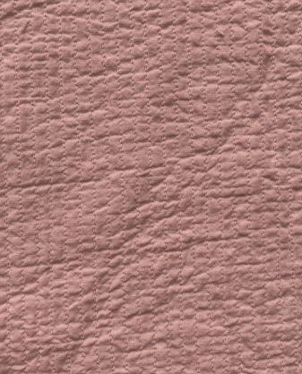 Coton surpiqué vieux rose
