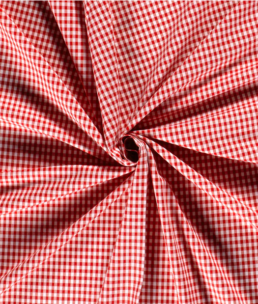 Vichy rouge petits carreaux