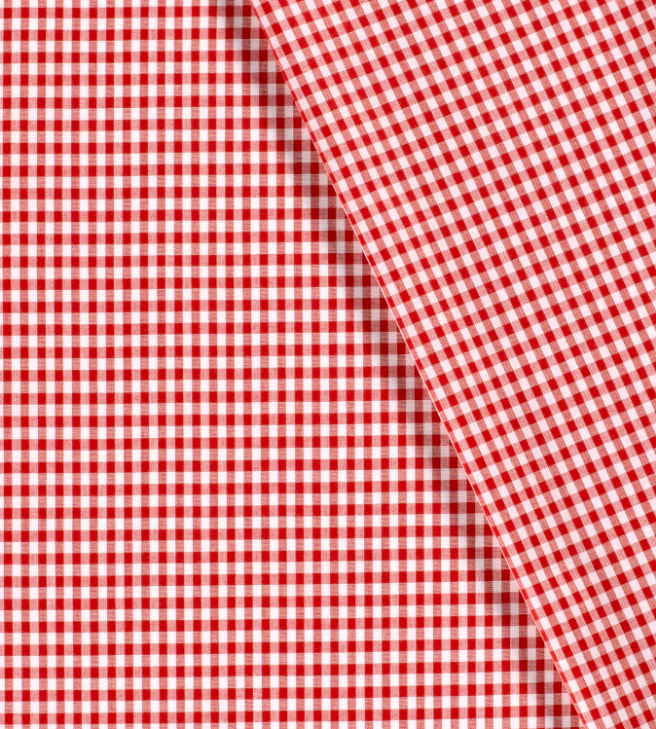 Vichy rouge petits carreaux