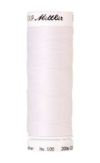 Bobine de fil blanc