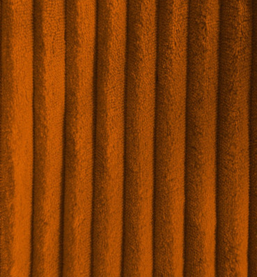 Tissu minky côtelé toffee