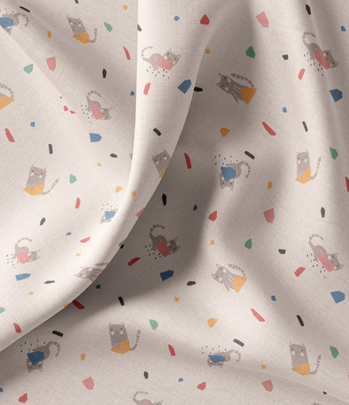 Eleanore printed cotton