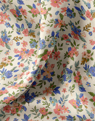 Clara printed cotton