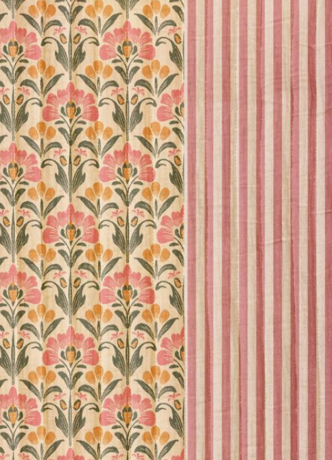 Double gaze matelassée réversible Clarisse