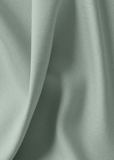 Coton uni vert de gris