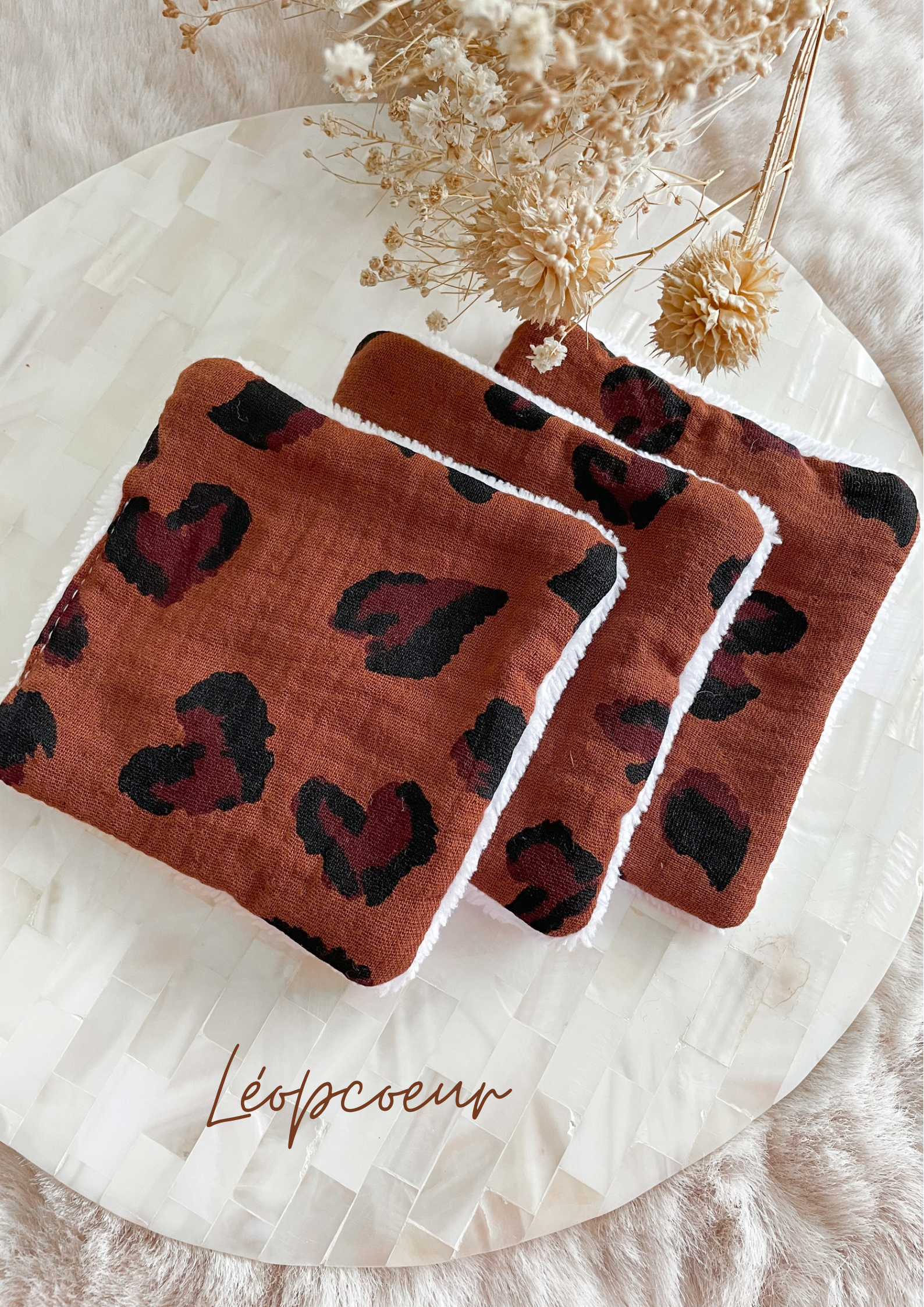 Coton lavable en éponge bambou