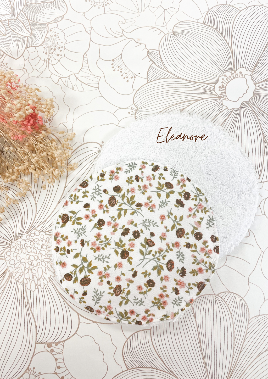 Lot de 2 coussinets d’allaitement lavable