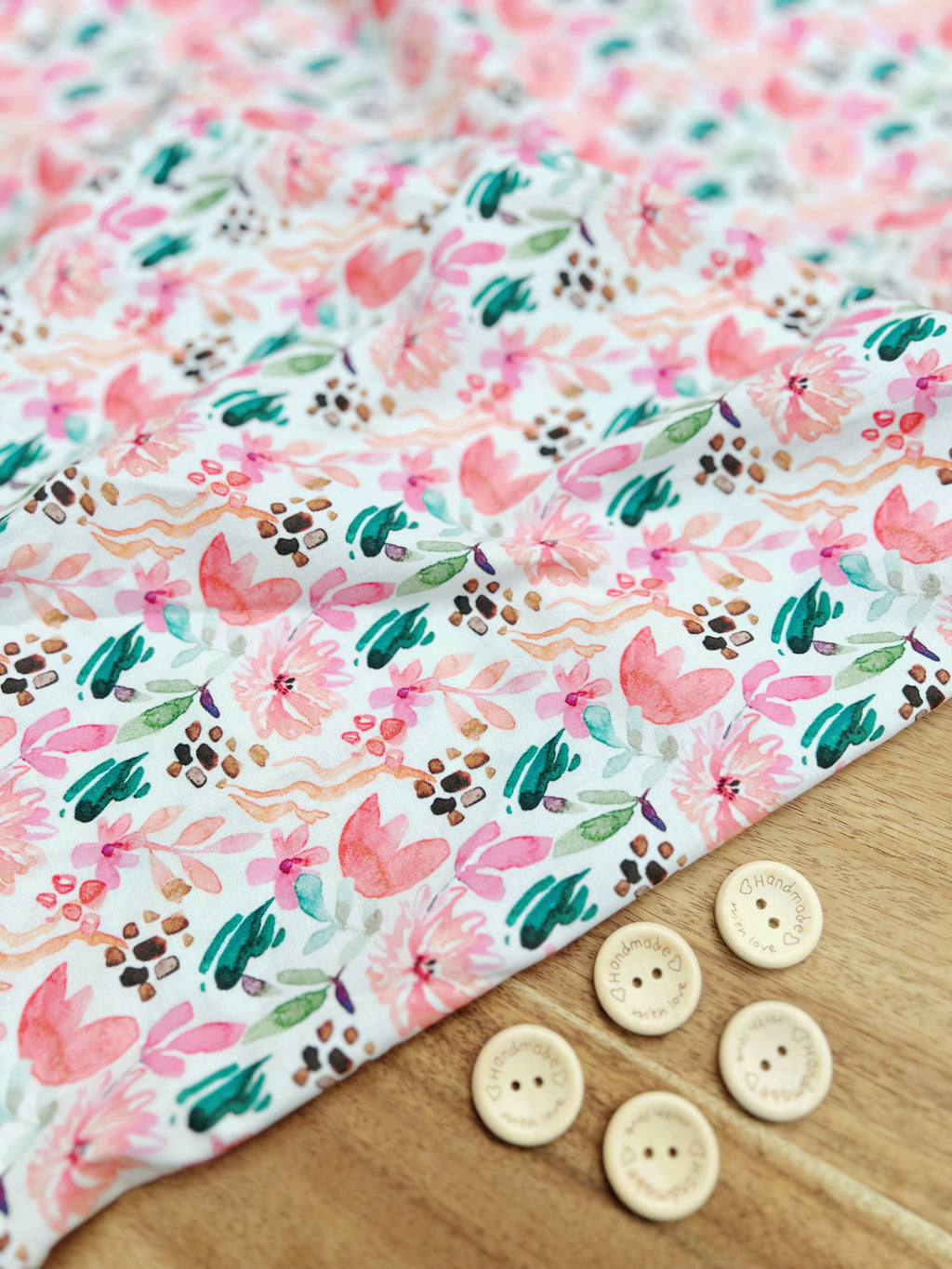 Panther printed cotton