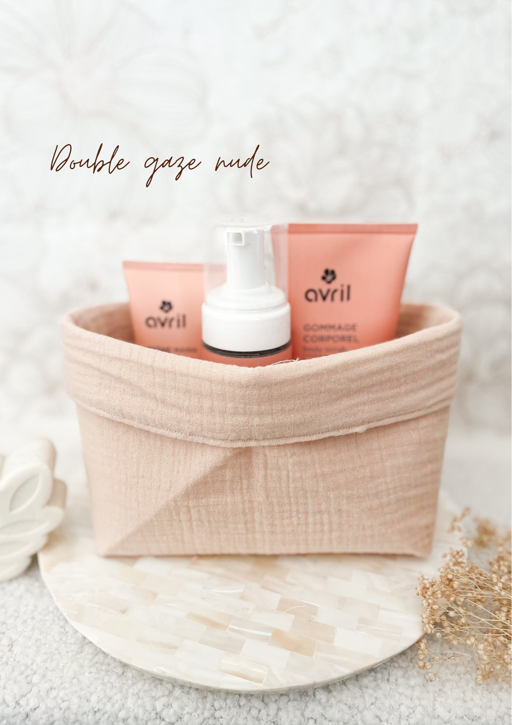 Großer Doppelgazekorb