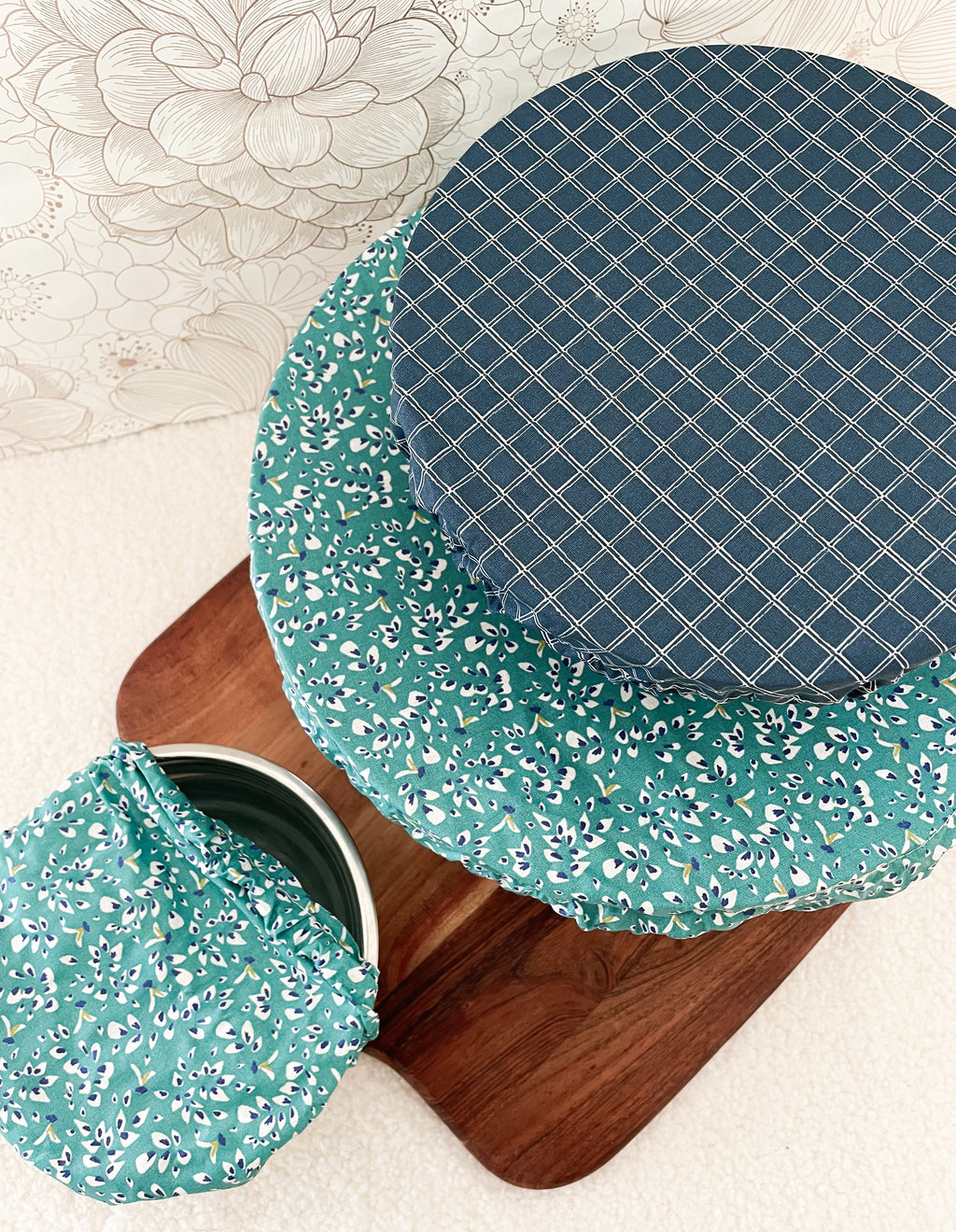 Set of 3 bowl covers (size S, M and L)