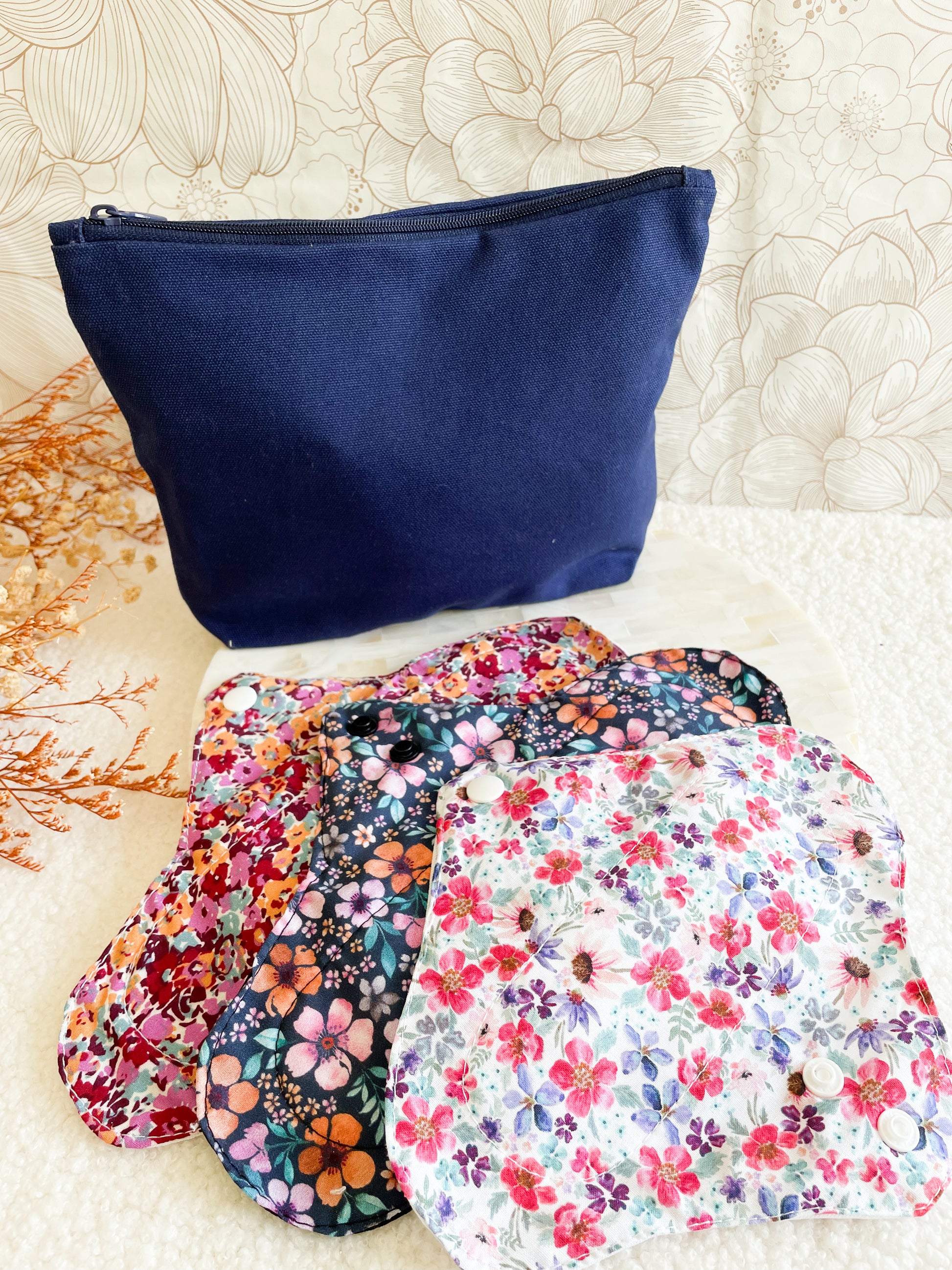 Pochette pour culottes menstruelles/serviettes hygiéniques lavables - Droguerie écologique