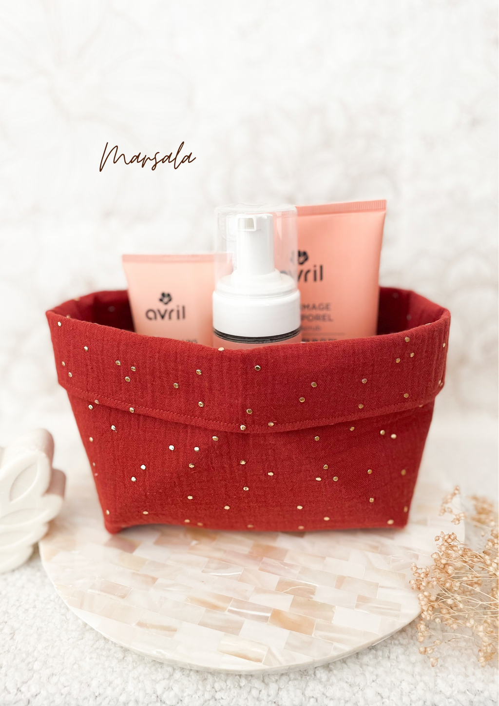 Großer Doppelgazekorb