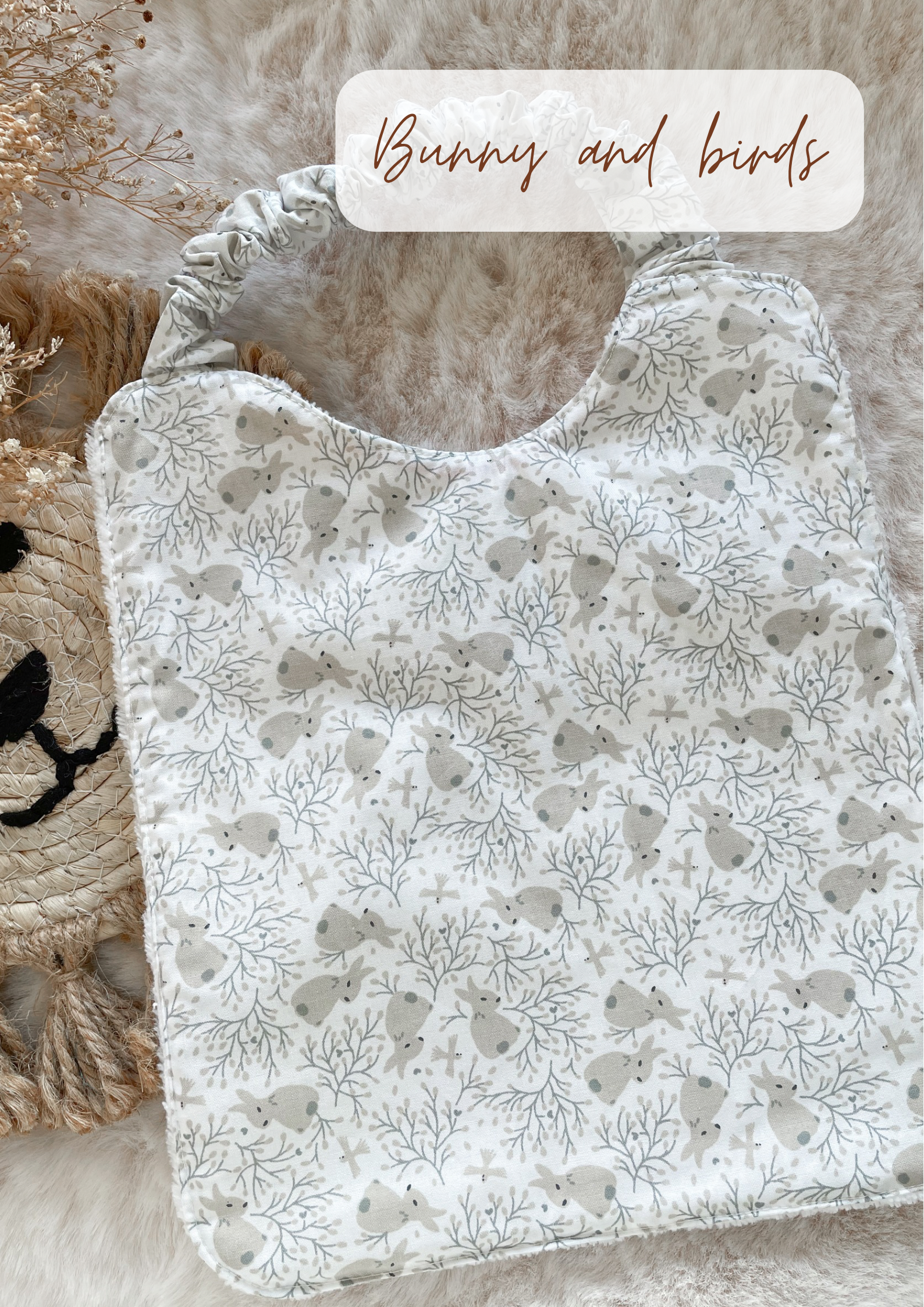 Large bib (2-8 years) / canteen napkin