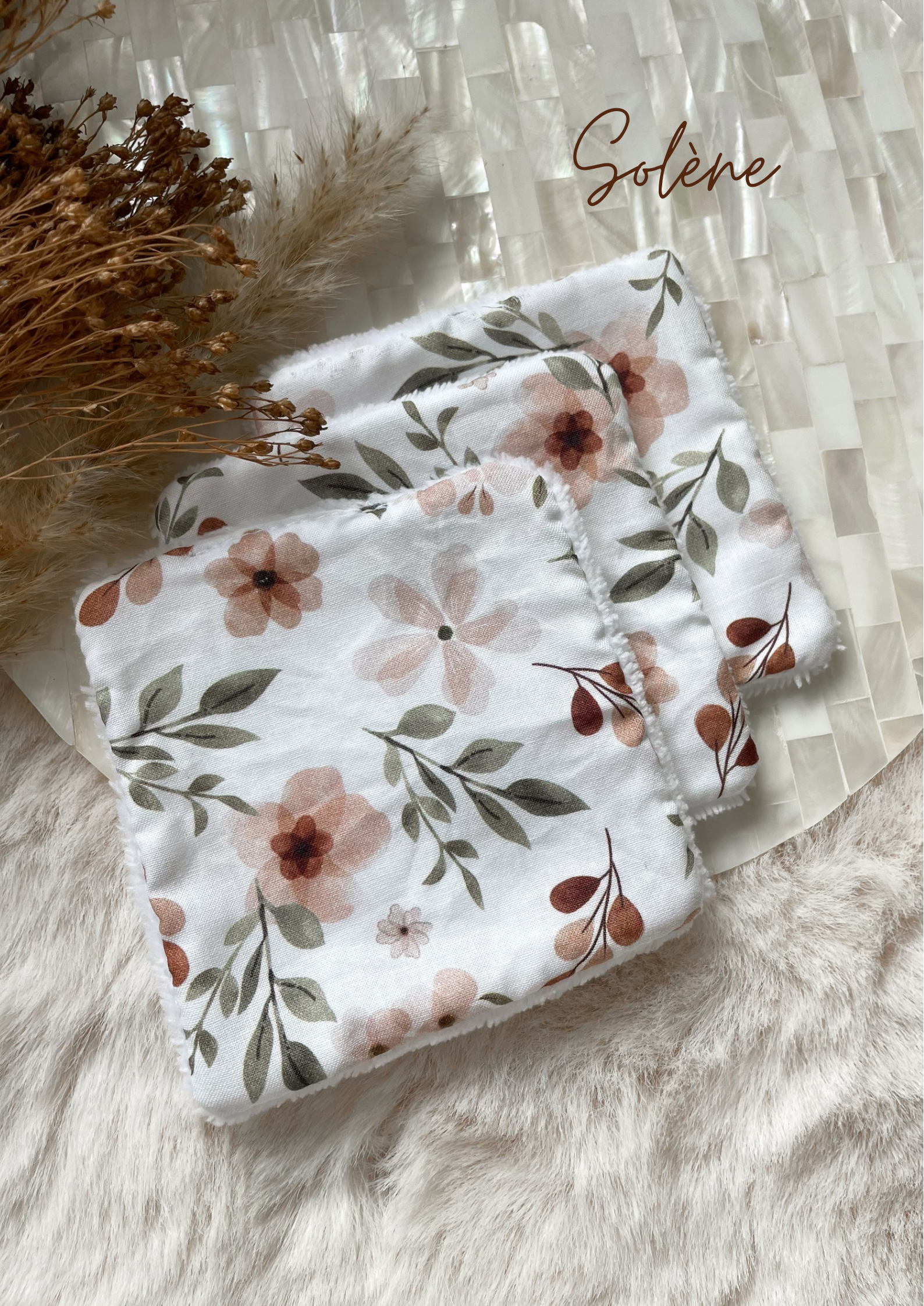 Coton lavable en éponge bambou