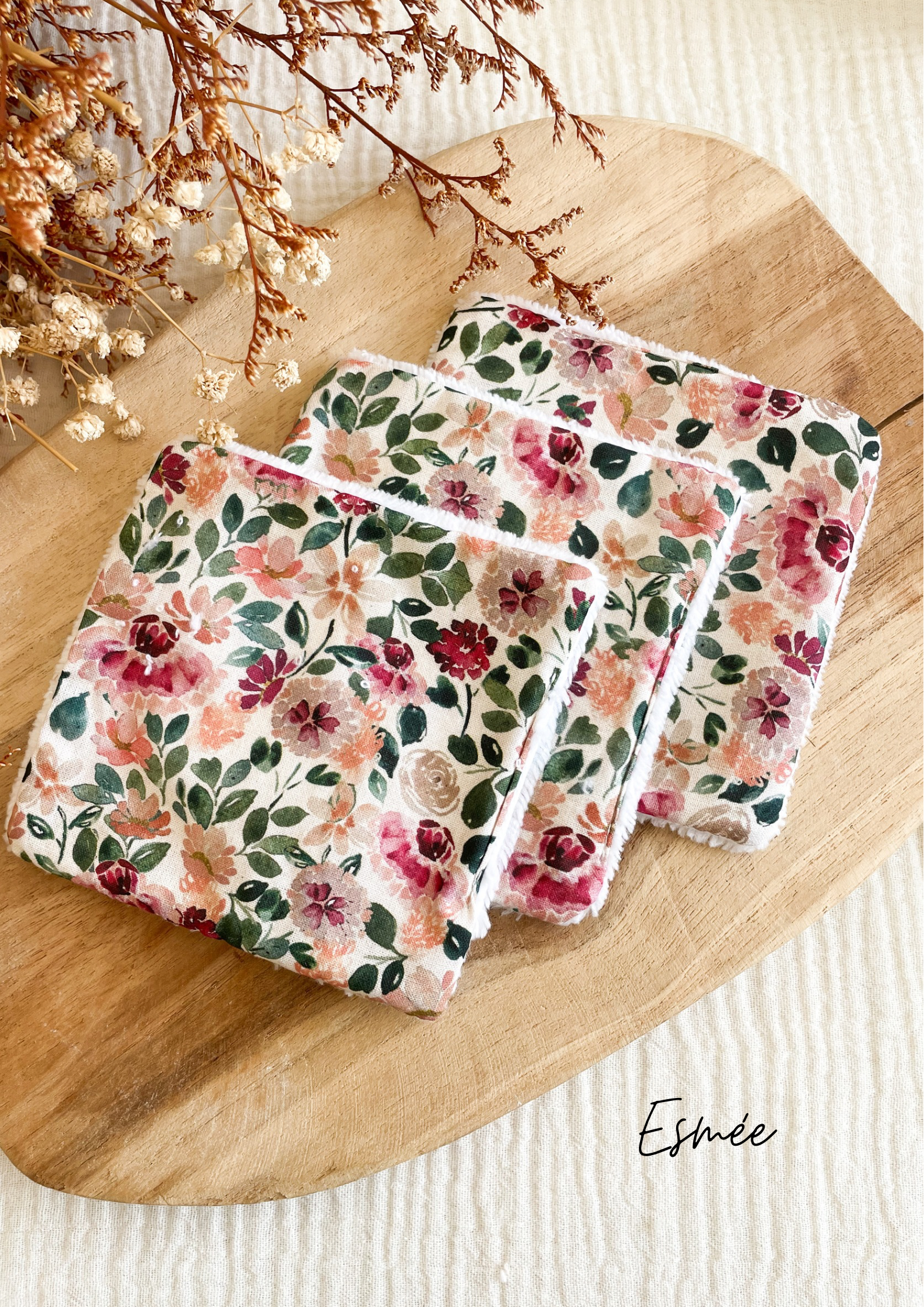 Coton lavable en éponge bambou