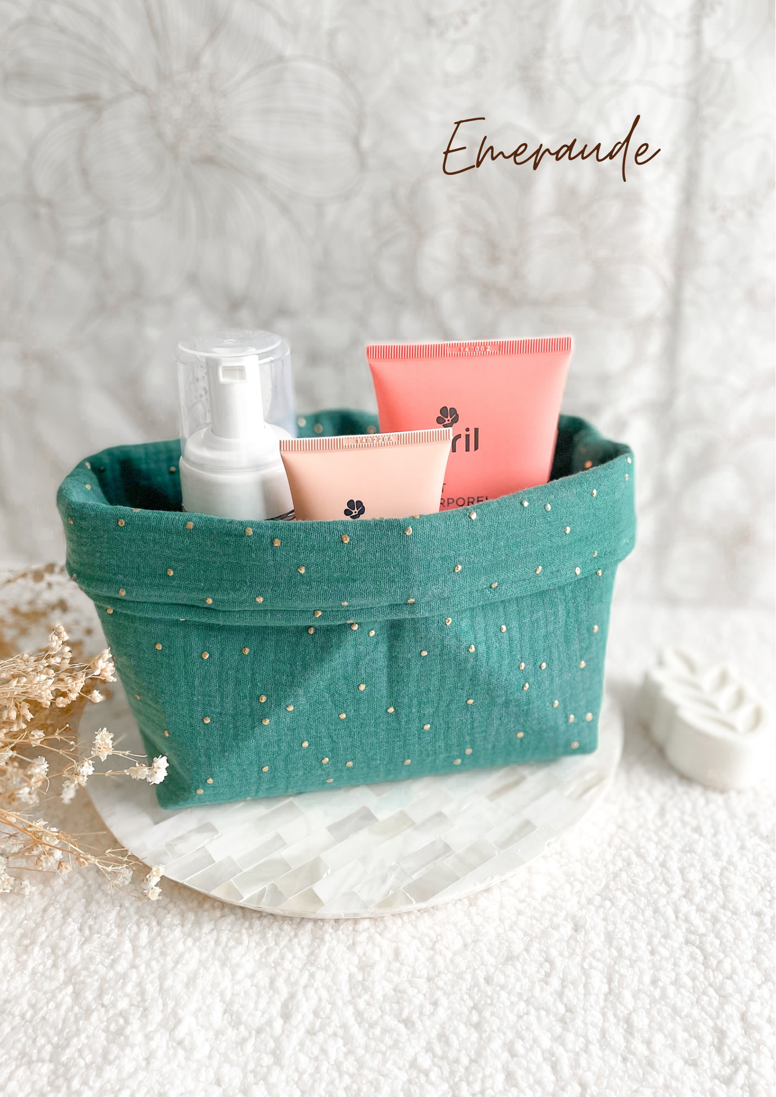 Large double gauze basket