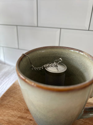 Filtré à thé en acier