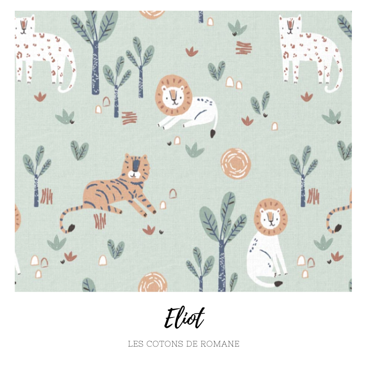 Grand bavoir (2-8 ans) / serviette de cantine