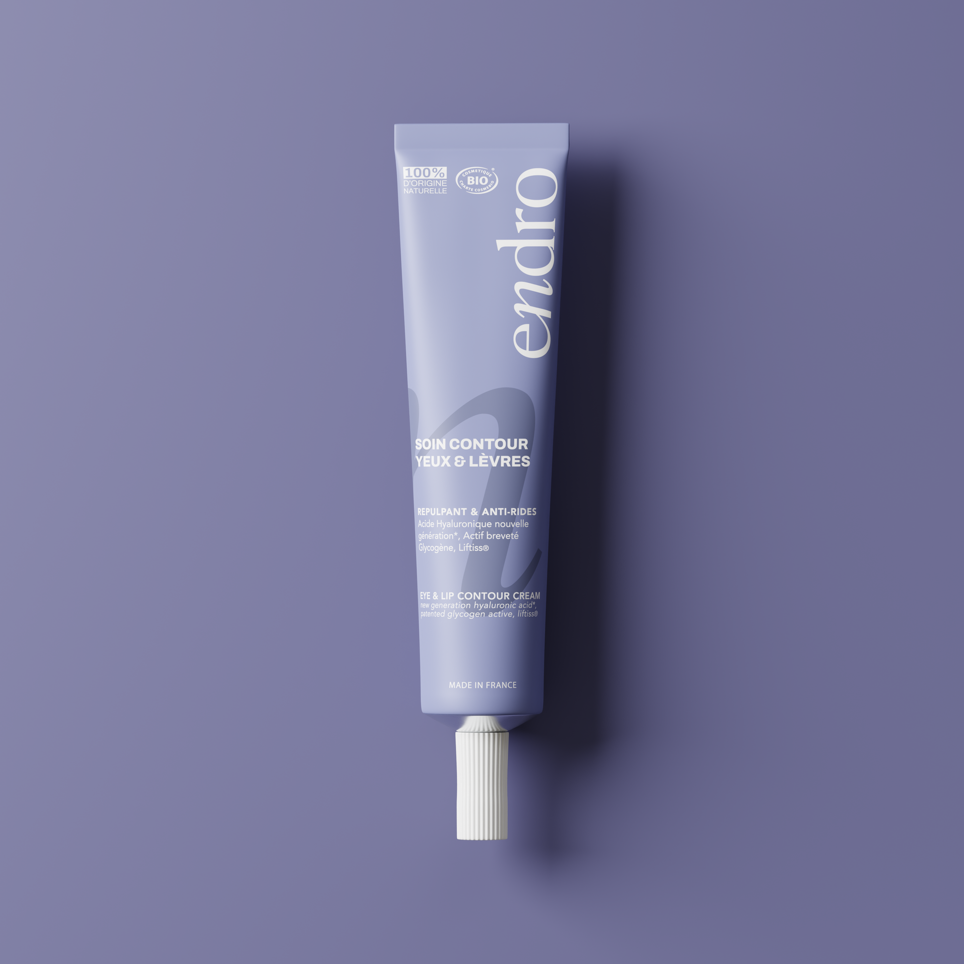 Soin contour des yeux et lèvres anti-âge bio - Endro