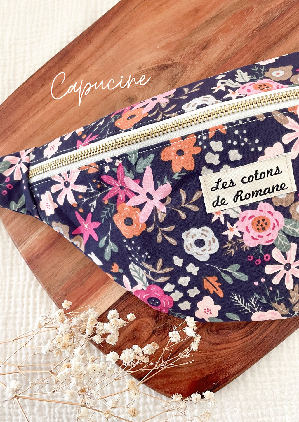 Sac banane - Les cotons de Romane