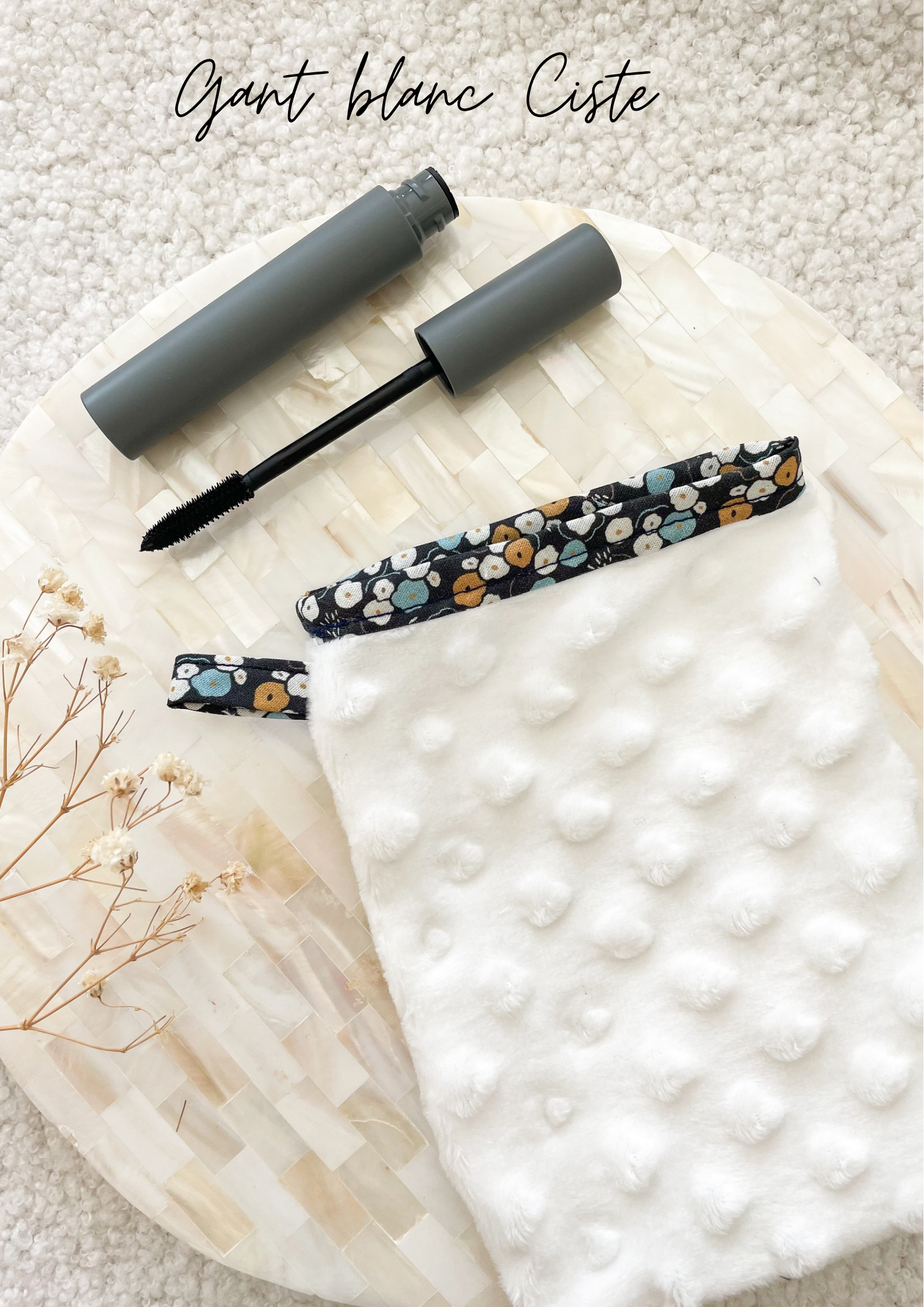 Gant démaquillant (démaquille avec de l’eau uniquement)