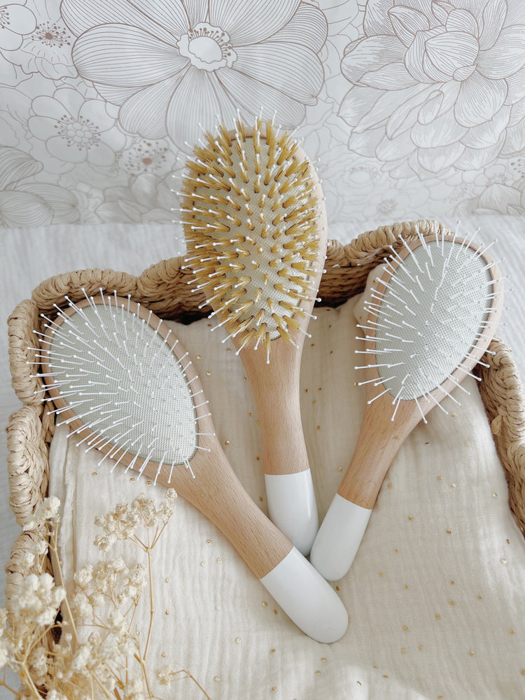 Brosse cheveux en bois - Bachca