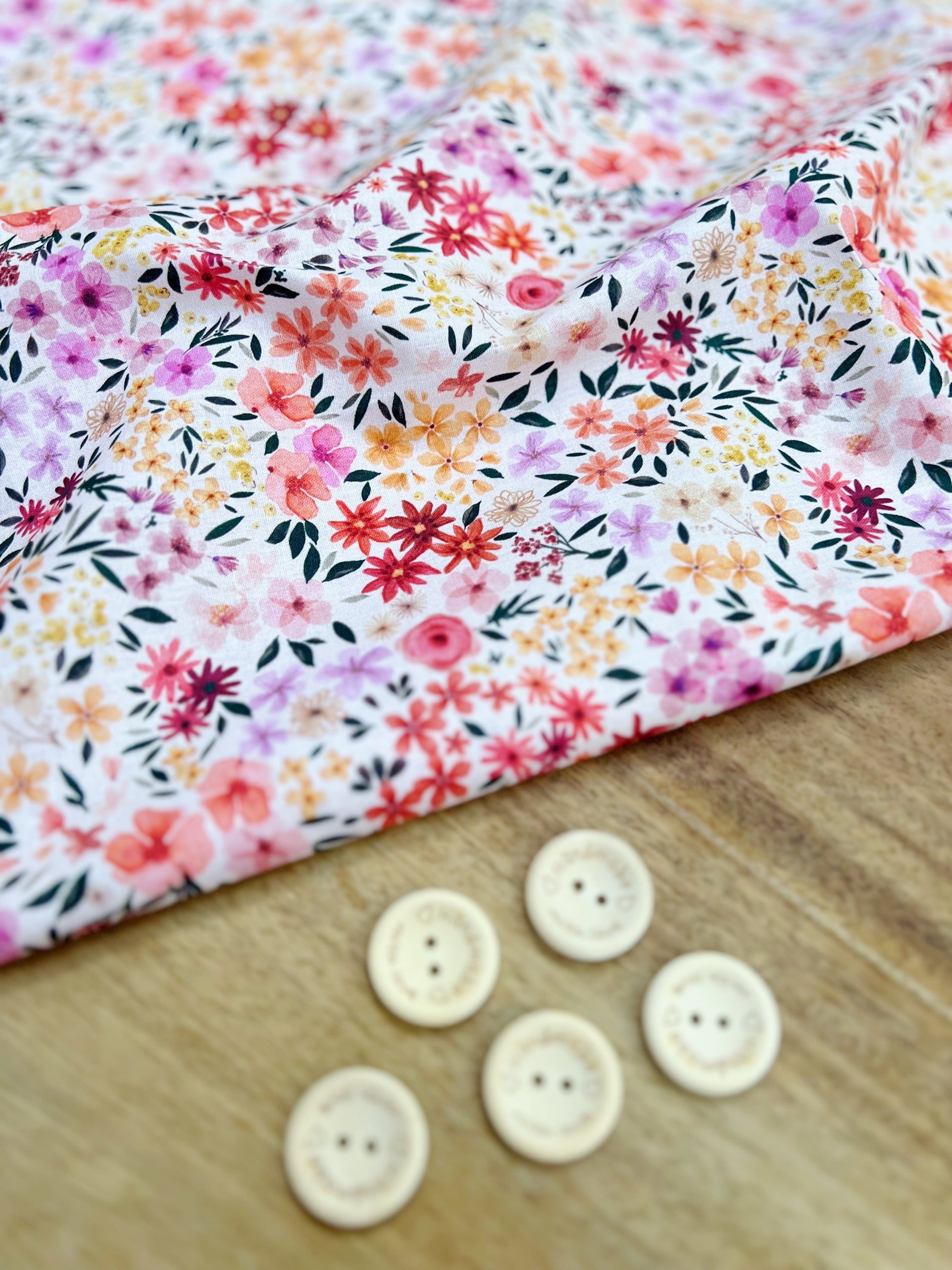 Adele printed cotton