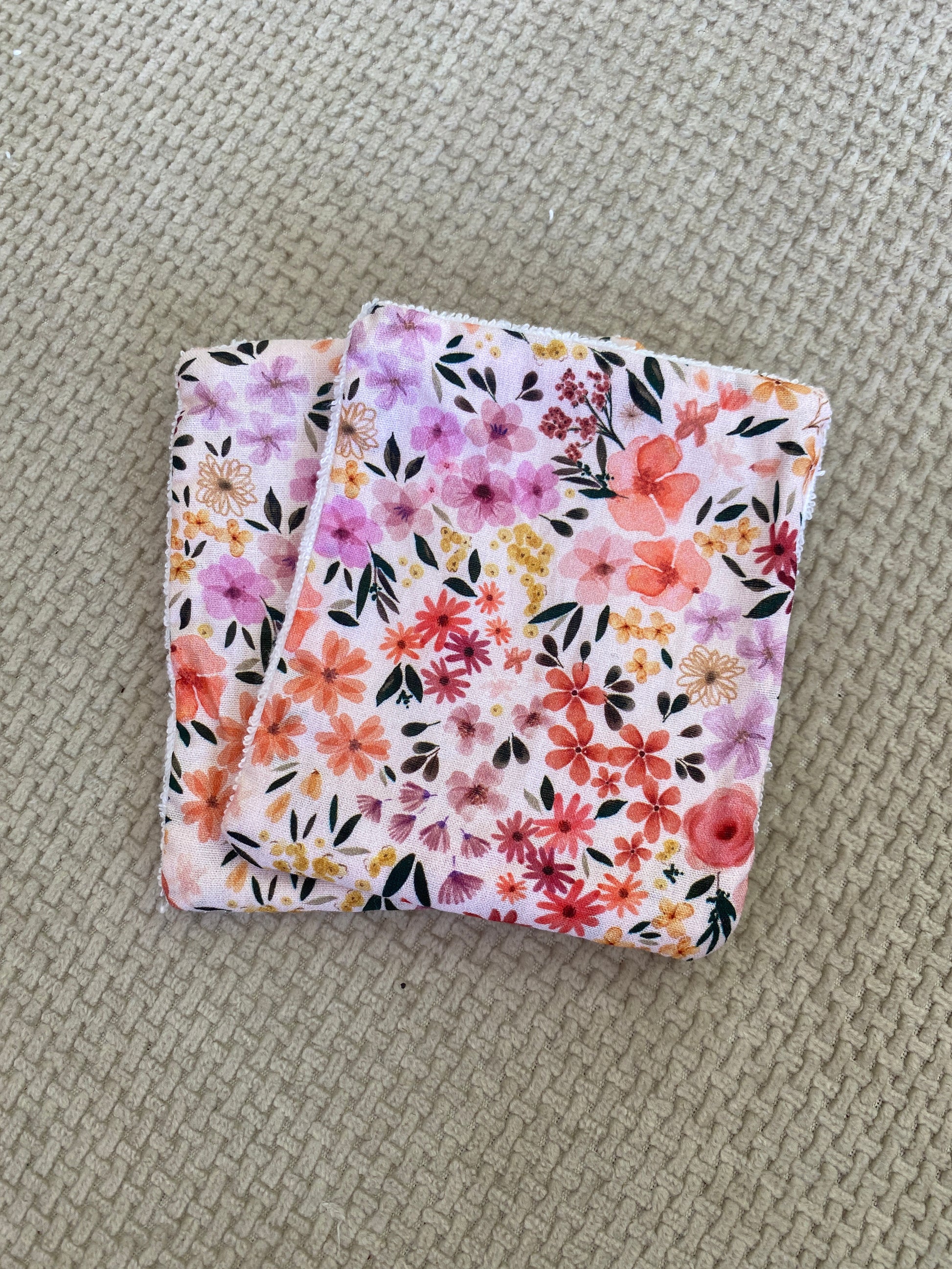imparfait : Coton lavable en éponge bambou