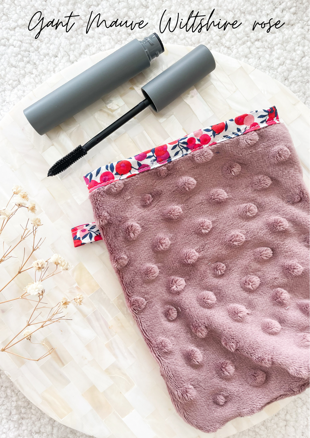 Gant démaquillant (démaquille avec de l’eau uniquement)