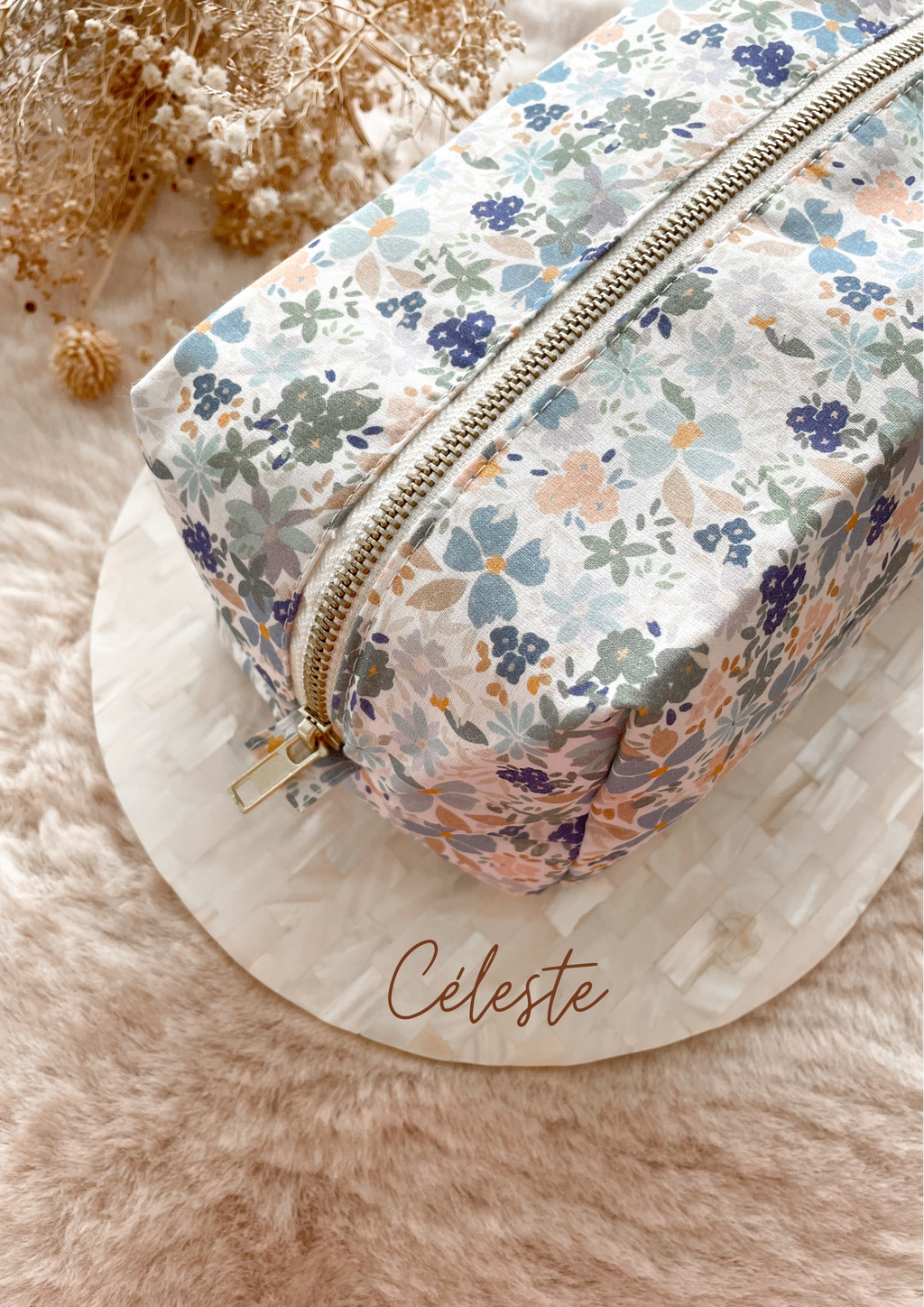 Trousse de toilette (intérieur imperméable)